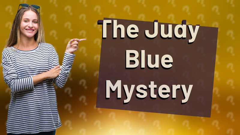 The Judy Blue Mystery