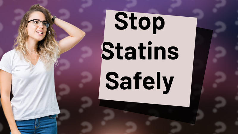 Stop Statins Safely