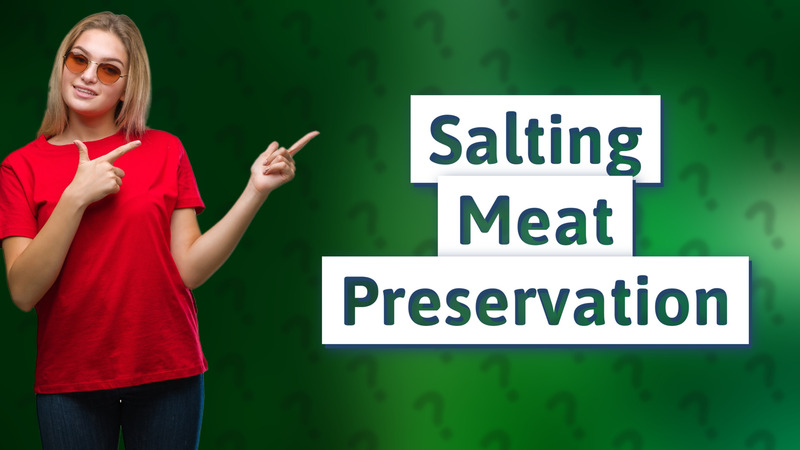 Salting Meat Preservation