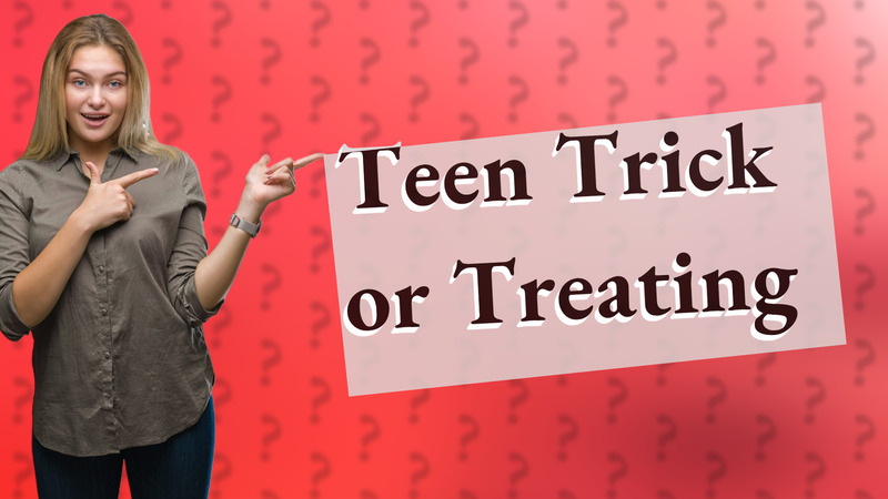 Teen Trick or Treating