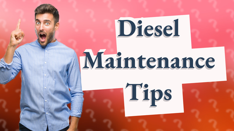 Diesel Maintenance Tips