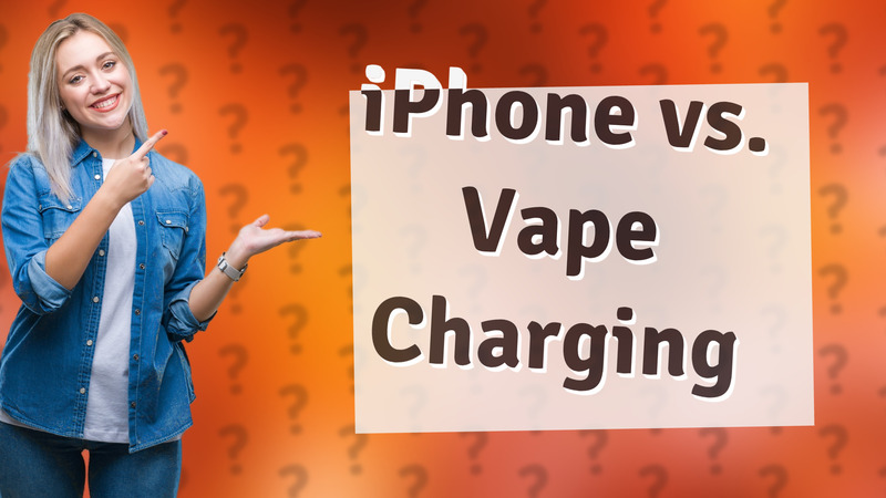 iPhone vs. Vape Charging