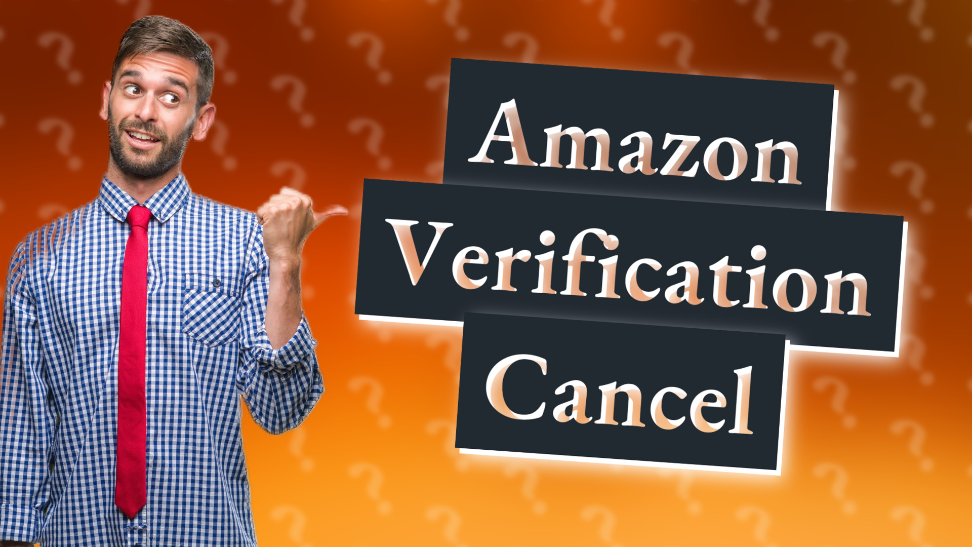 Amazon Verification Cancel