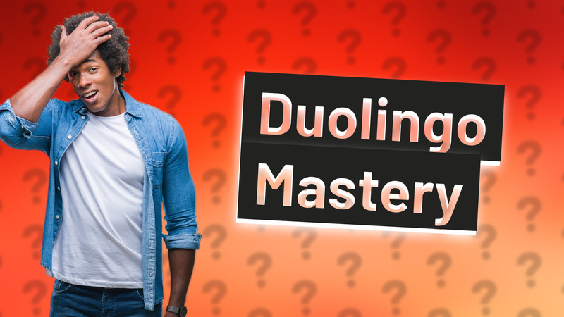 Duolingo Mastery