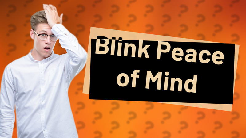 Blink Peace of Mind