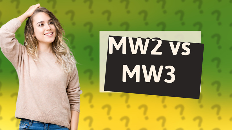 MW2 vs MW3