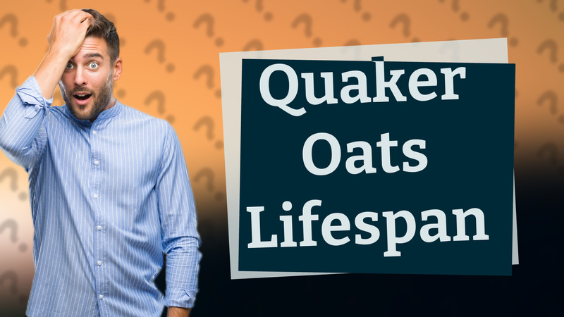 Quaker Oats Lifespan