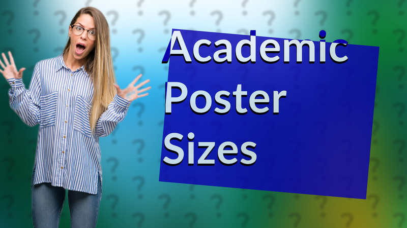 Academic Poster Sizes