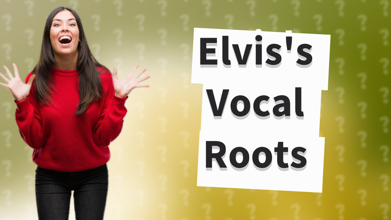 Elvis's Vocal Roots