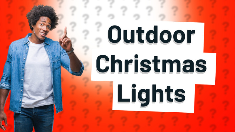 Outdoor Christmas Lights