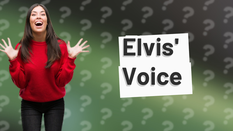 Elvis' Voice