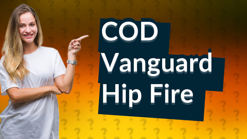 COD Vanguard Hip Fire