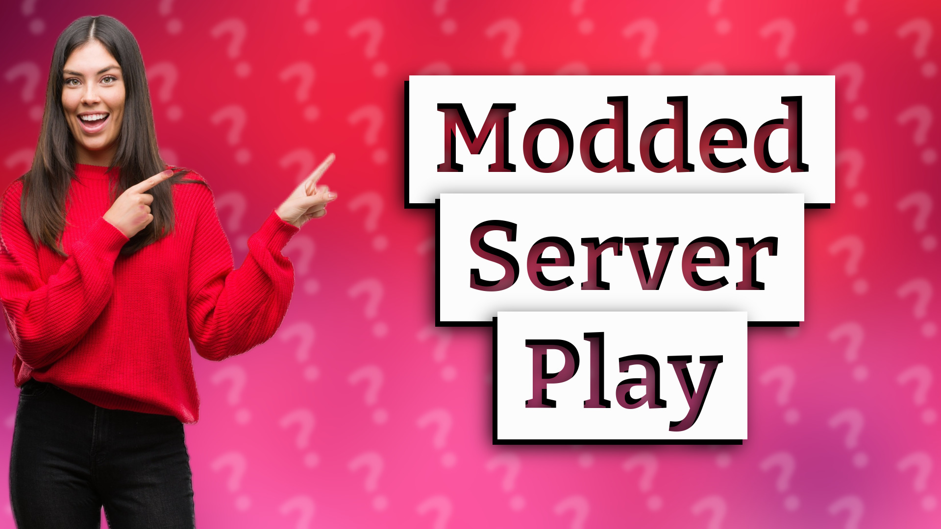 Modded Server Play