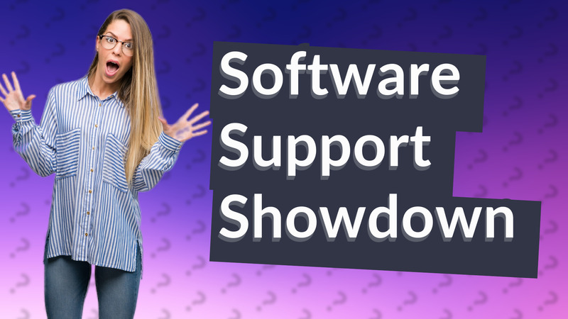 Software Support Showdown