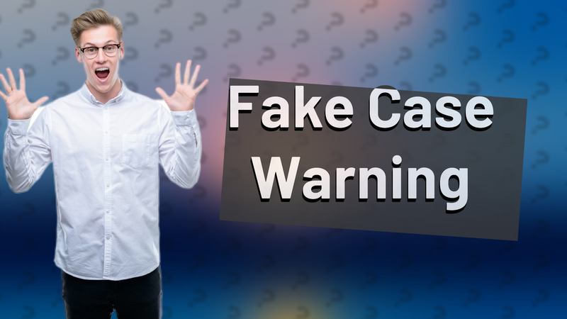 Fake Case Warning