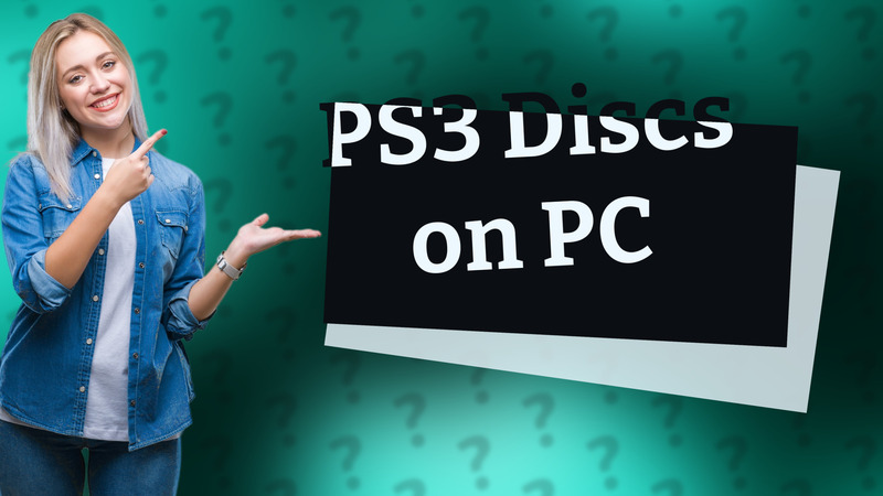 PS3 Discs on PC