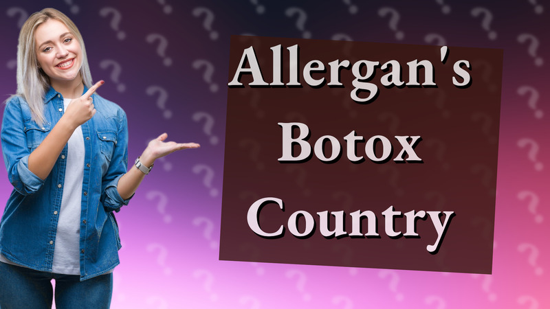 Allergan's Botox Country