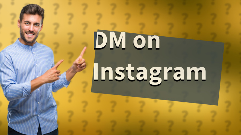 DM on Instagram