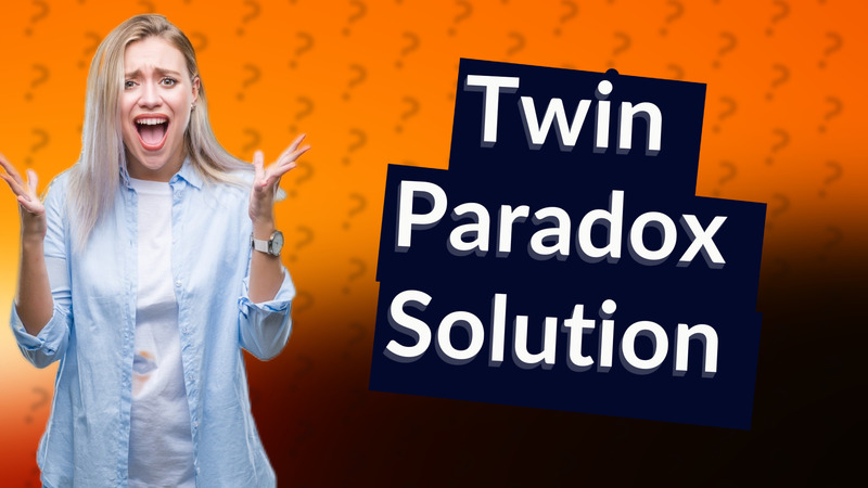 Twin Paradox Solution