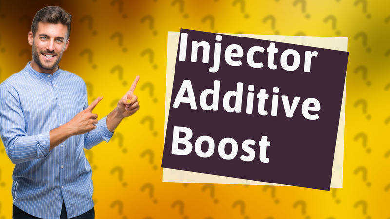Injector Additive Boost