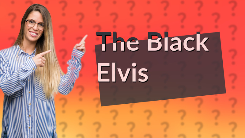 The Black Elvis