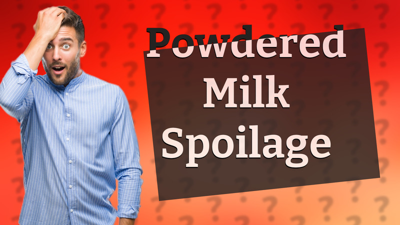Powdered Milk Spoilage