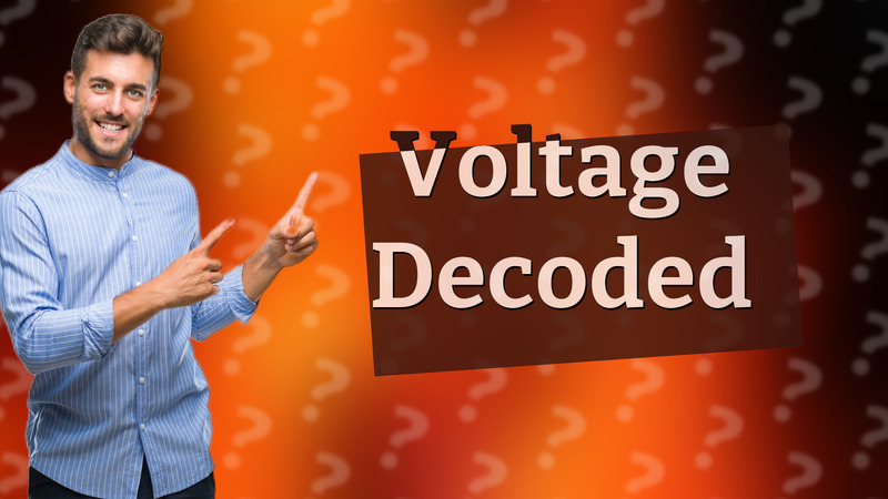 Voltage Decoded