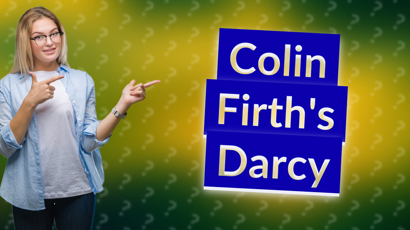 Colin Firth's Darcy