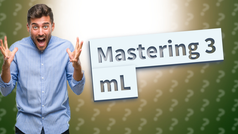 Mastering 3 mL