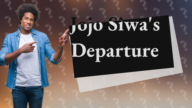 Jojo Siwa's Departure