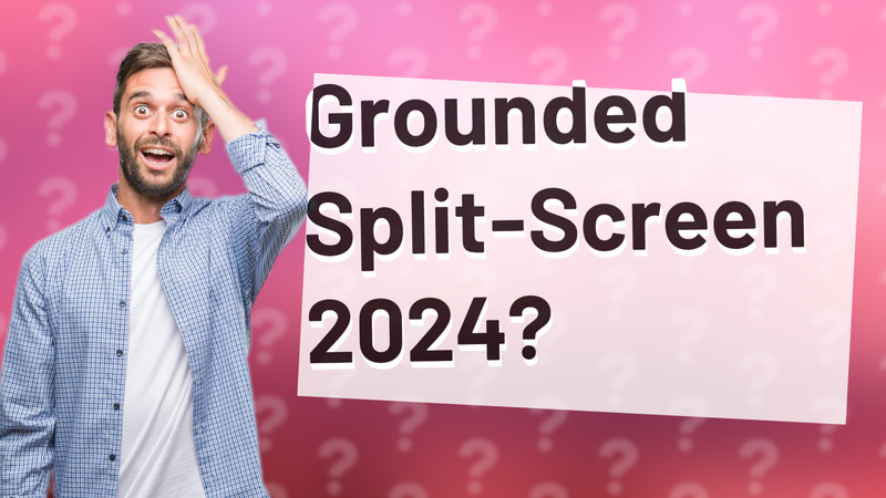 Grounded Split-Screen 2024?