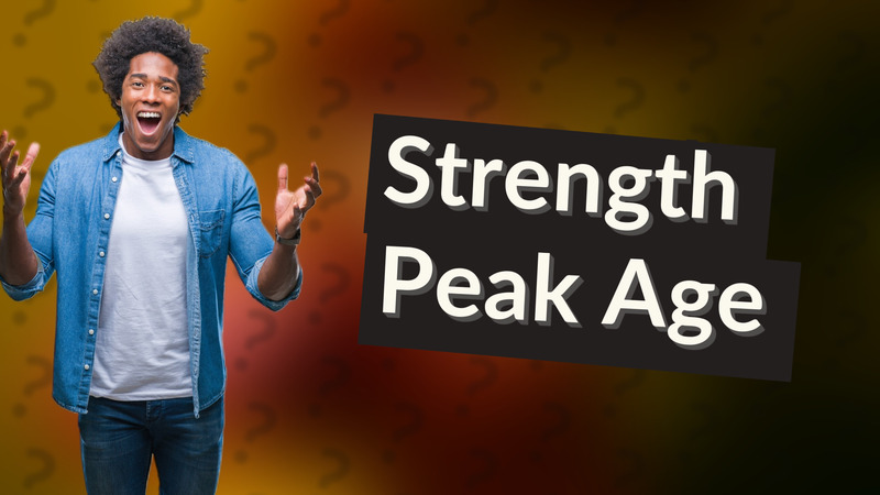 Strength Peak Age