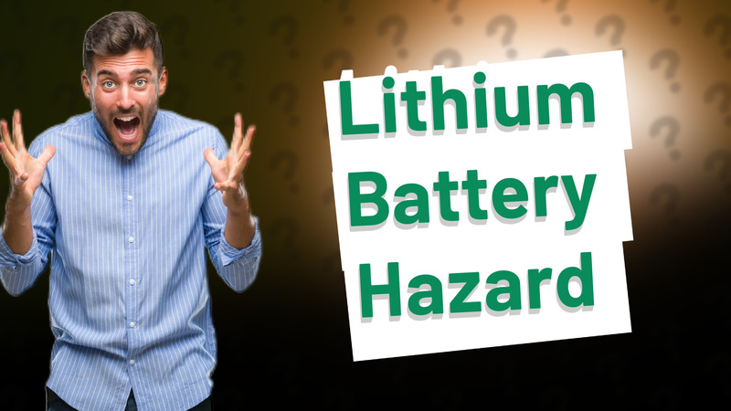 Lithium Battery Hazard
