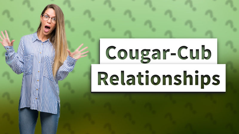 Cougar-Cub Relationships