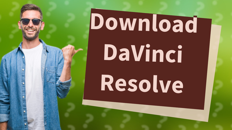 Download DaVinci Resolve