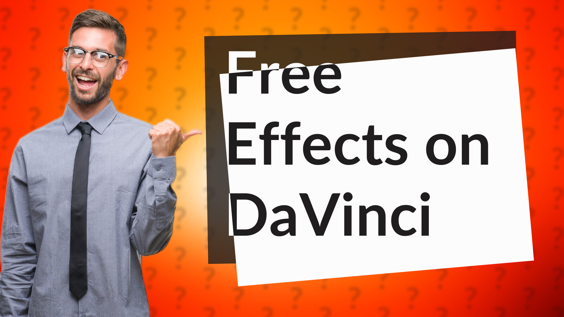 Free Effects on DaVinci
