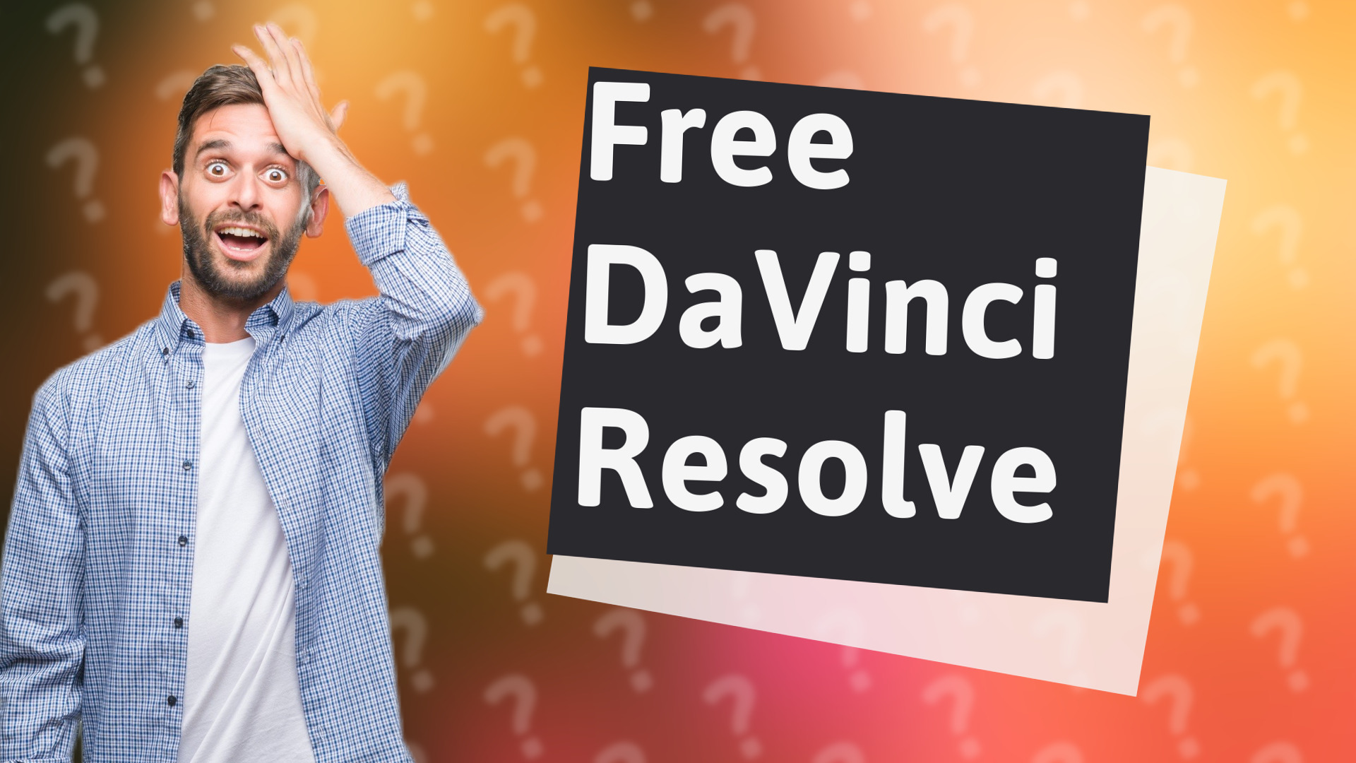 Free DaVinci Resolve