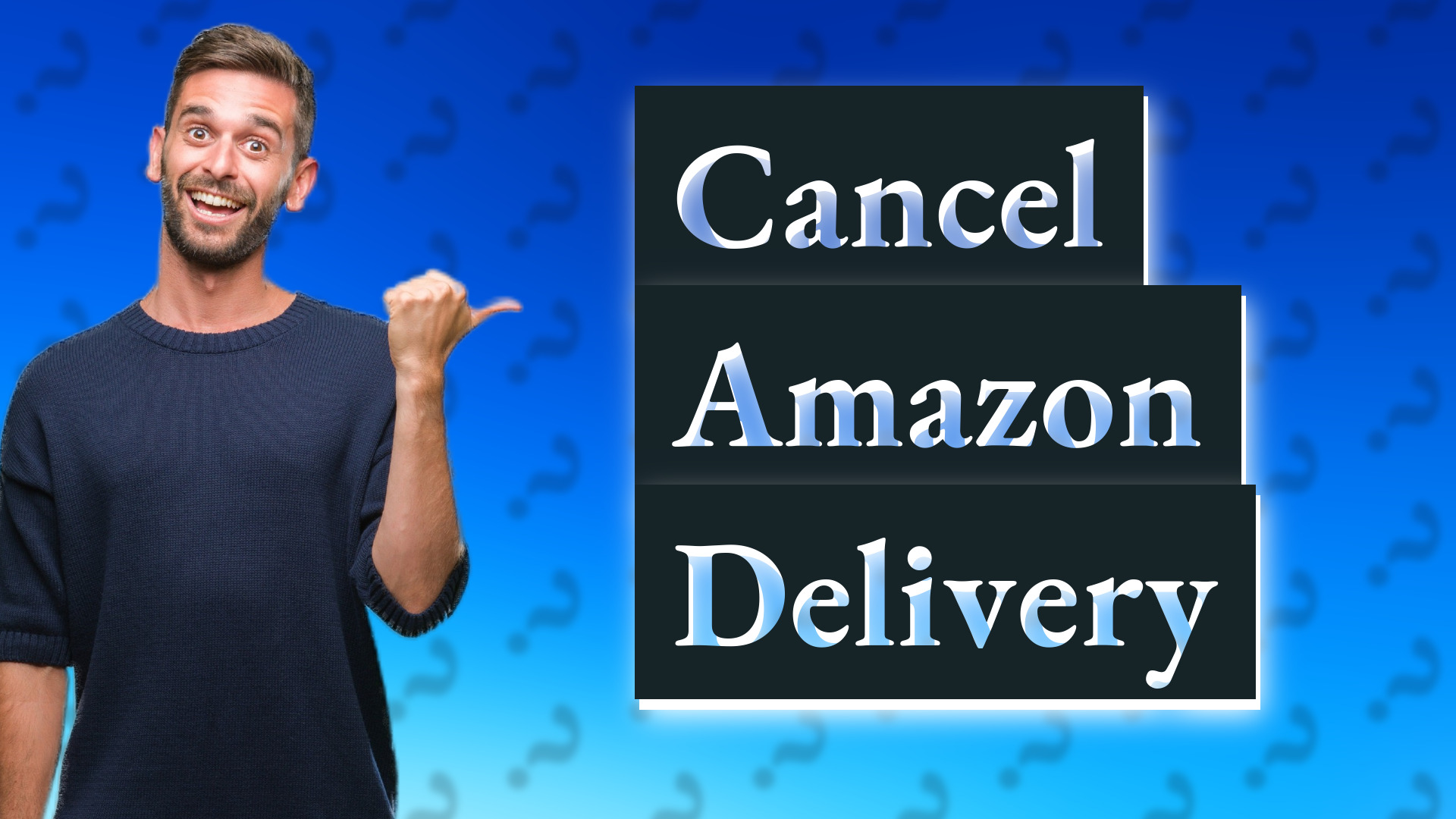 Cancel Amazon Delivery