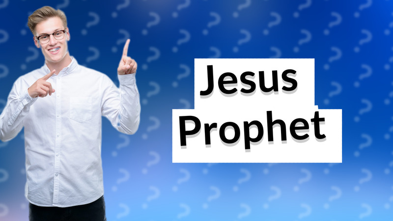 Jesus Prophet