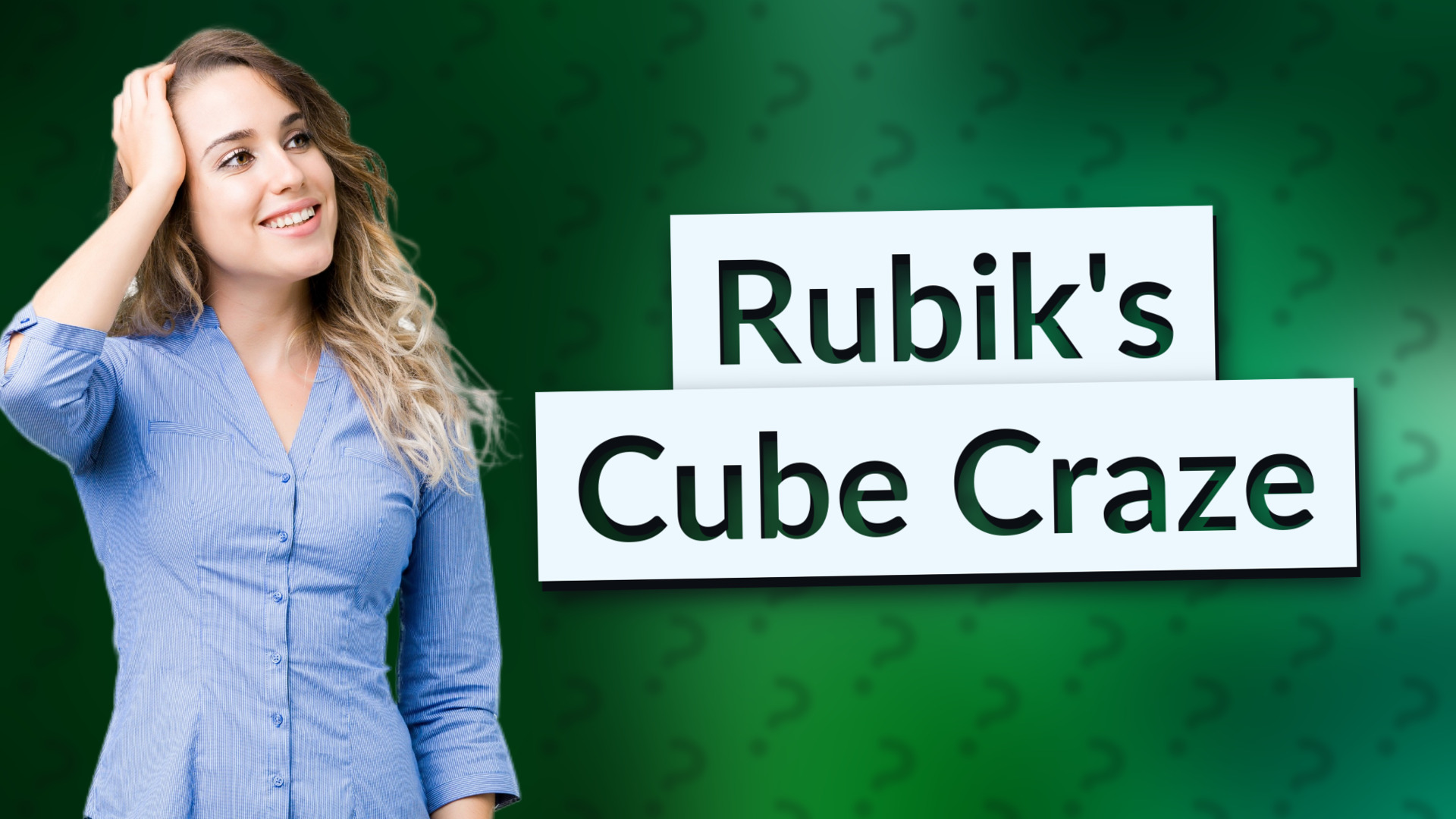 Rubik's Cube Craze
