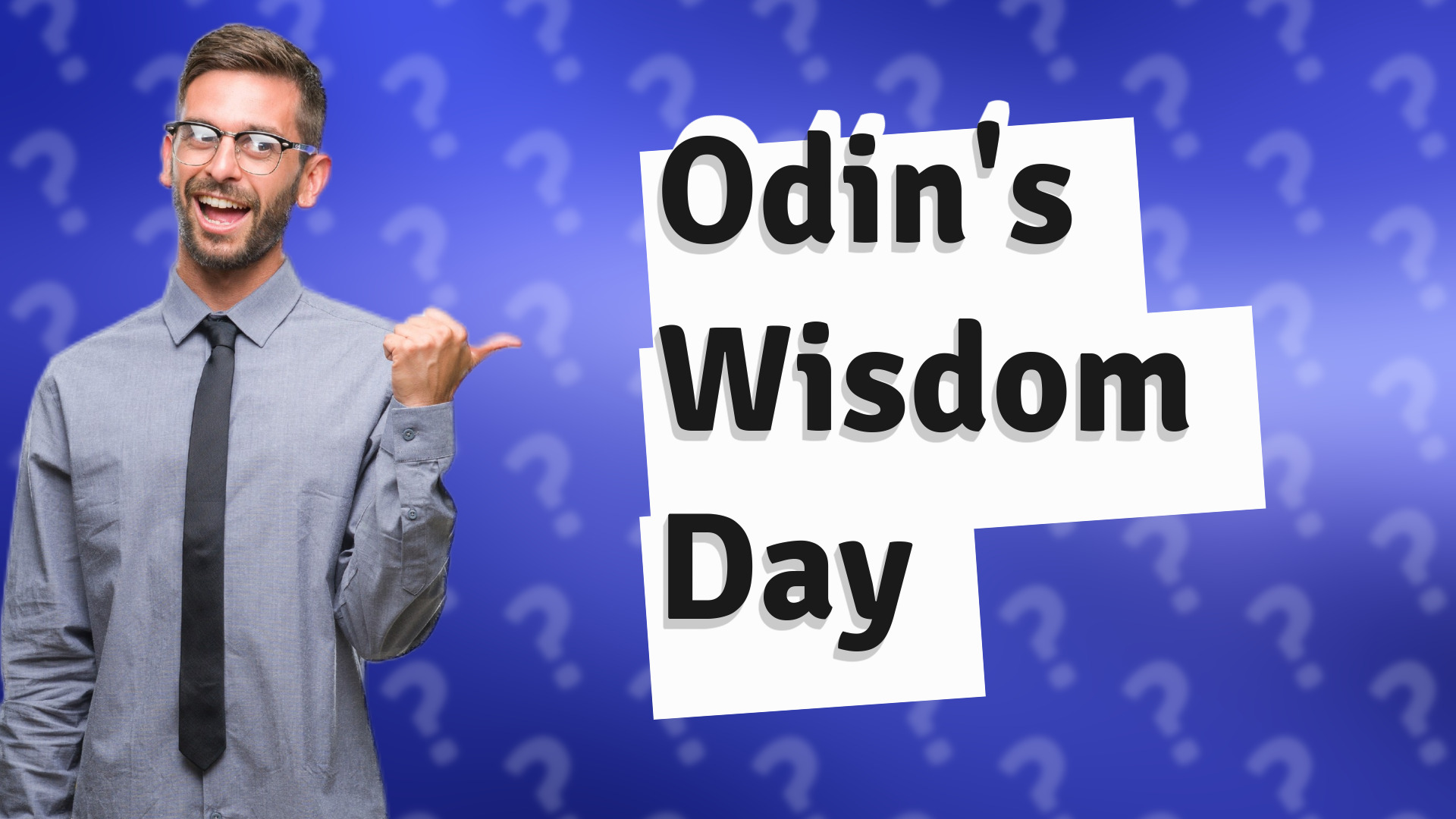 Odin's Wisdom Day