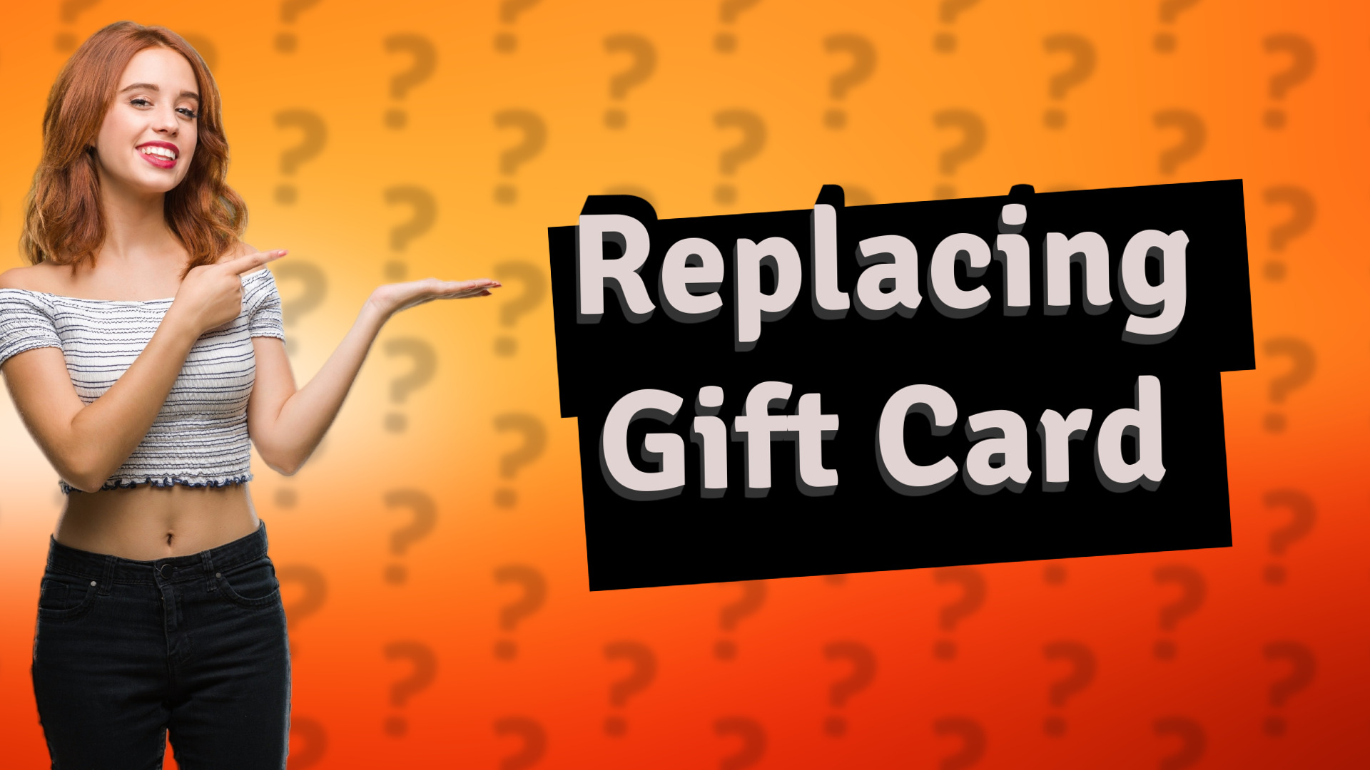 Replacing Gift Card