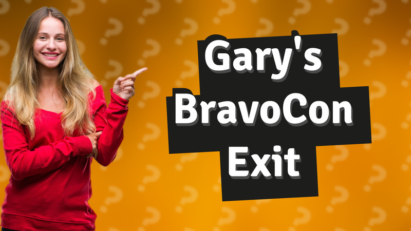 Gary's BravoCon Exit