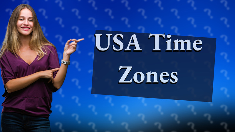 USA Time Zones