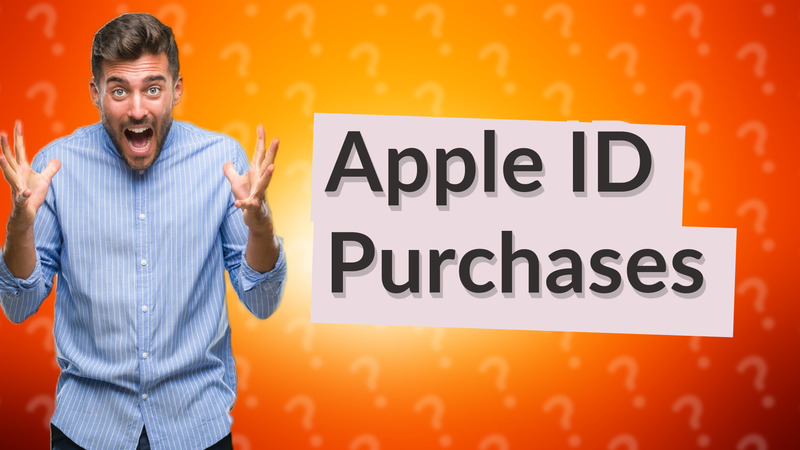 Apple ID Purchases