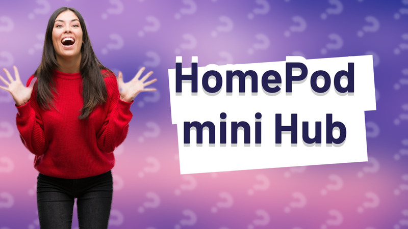 HomePod mini Hub
