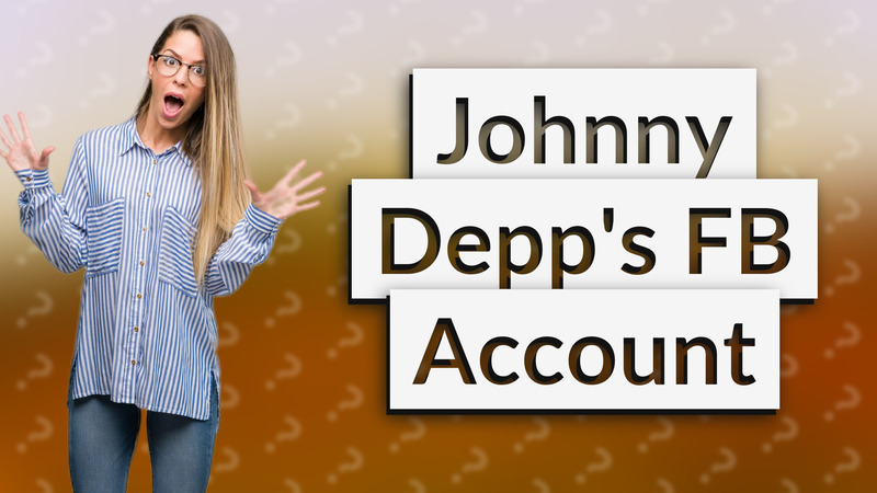 Johnny Depp's FB Account