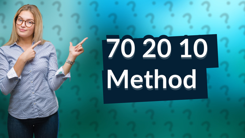 70 20 10 Method