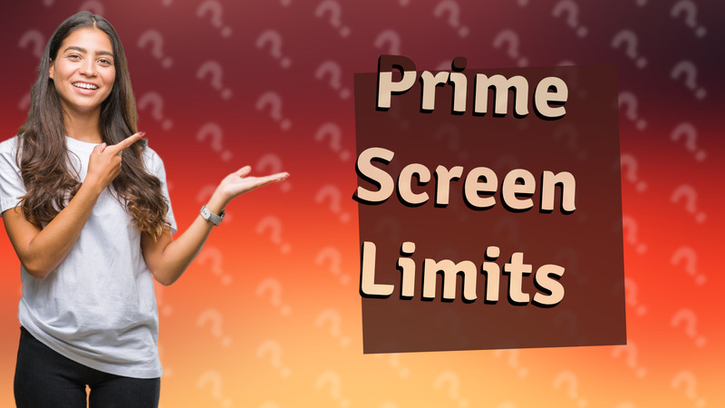 Prime Screen Limits