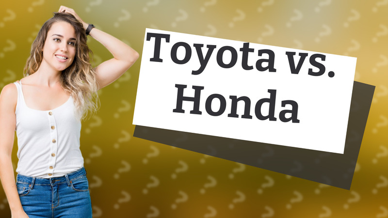 Toyota vs. Honda